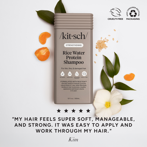 KITSCH - Strengthening Rice Water Shampoo & Conditioner