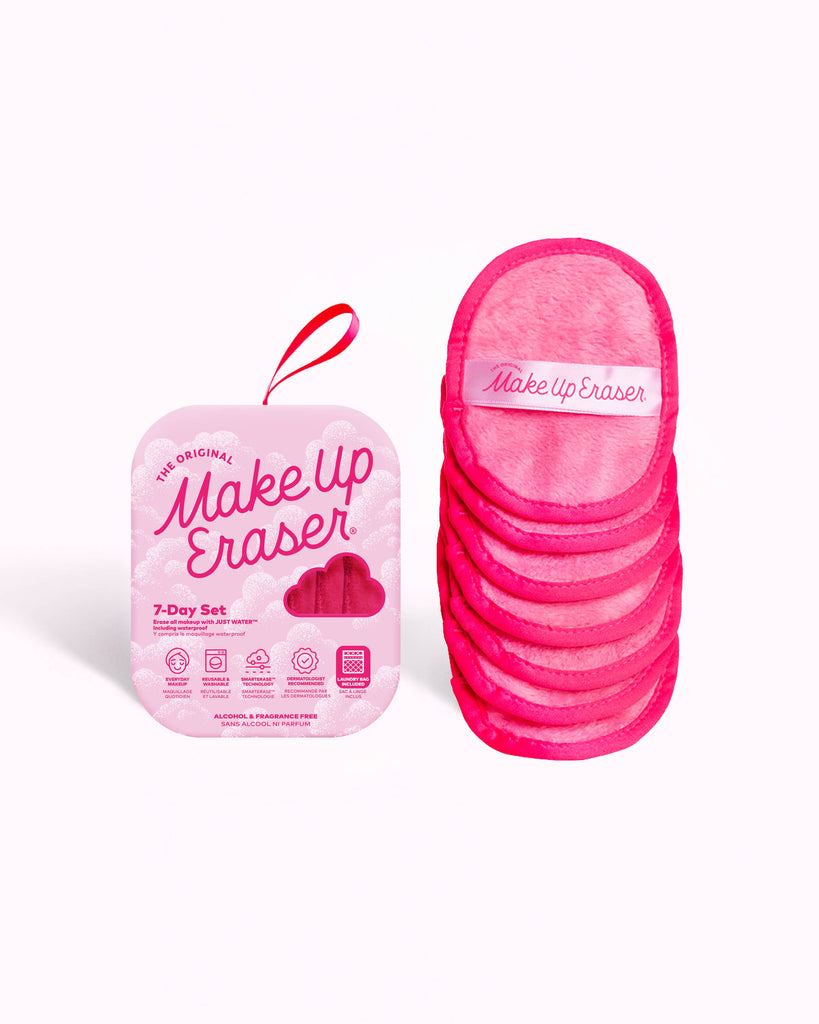 Pink 7-Day Set | Eco-Friendly MakeUp Eraser