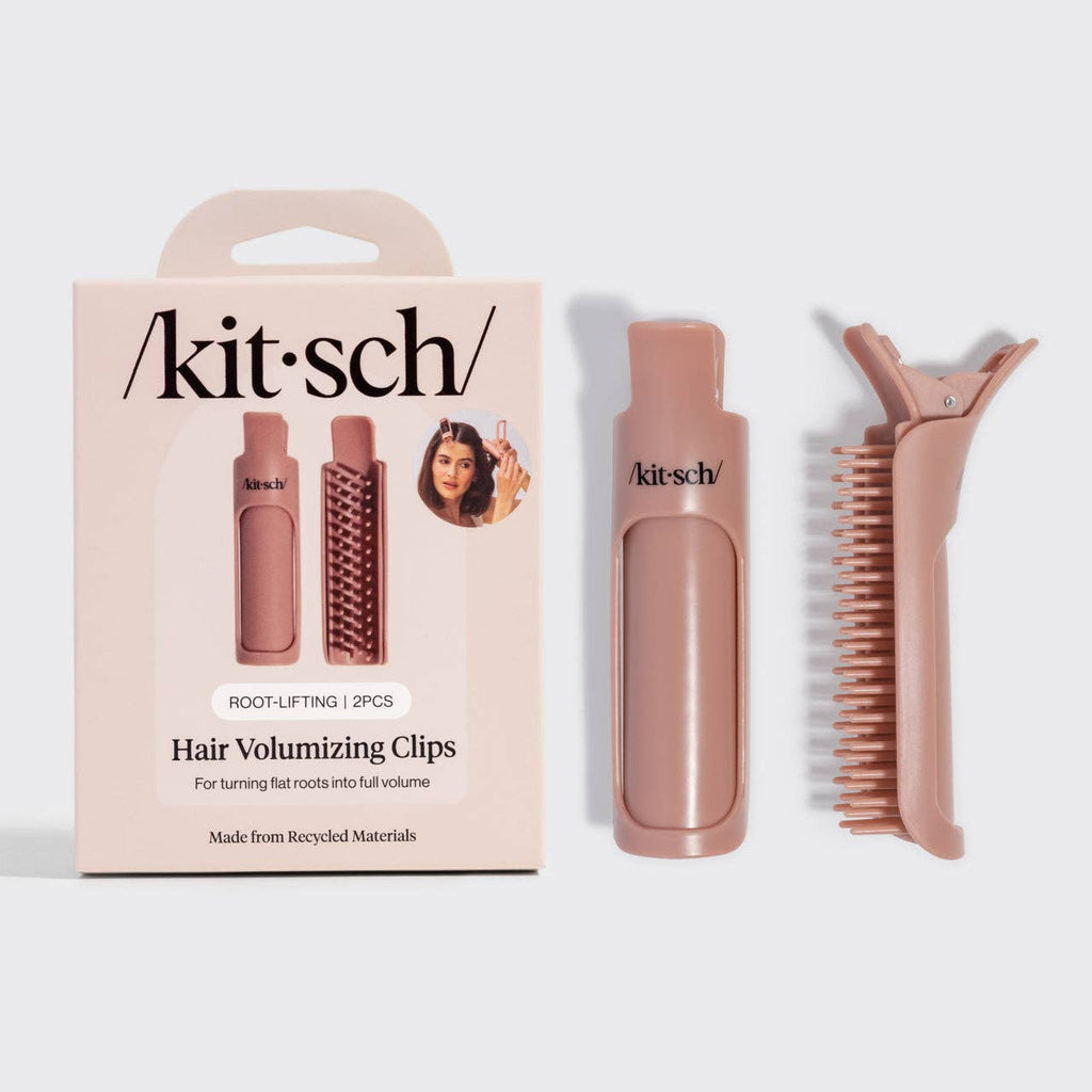 KITSCH - Hair Volumizing Clips in Terracotta