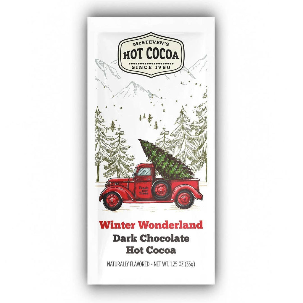 McSteven's - Winter Wonderland Red Truck Dark Choc Cocoa (1.25oz Packets)
