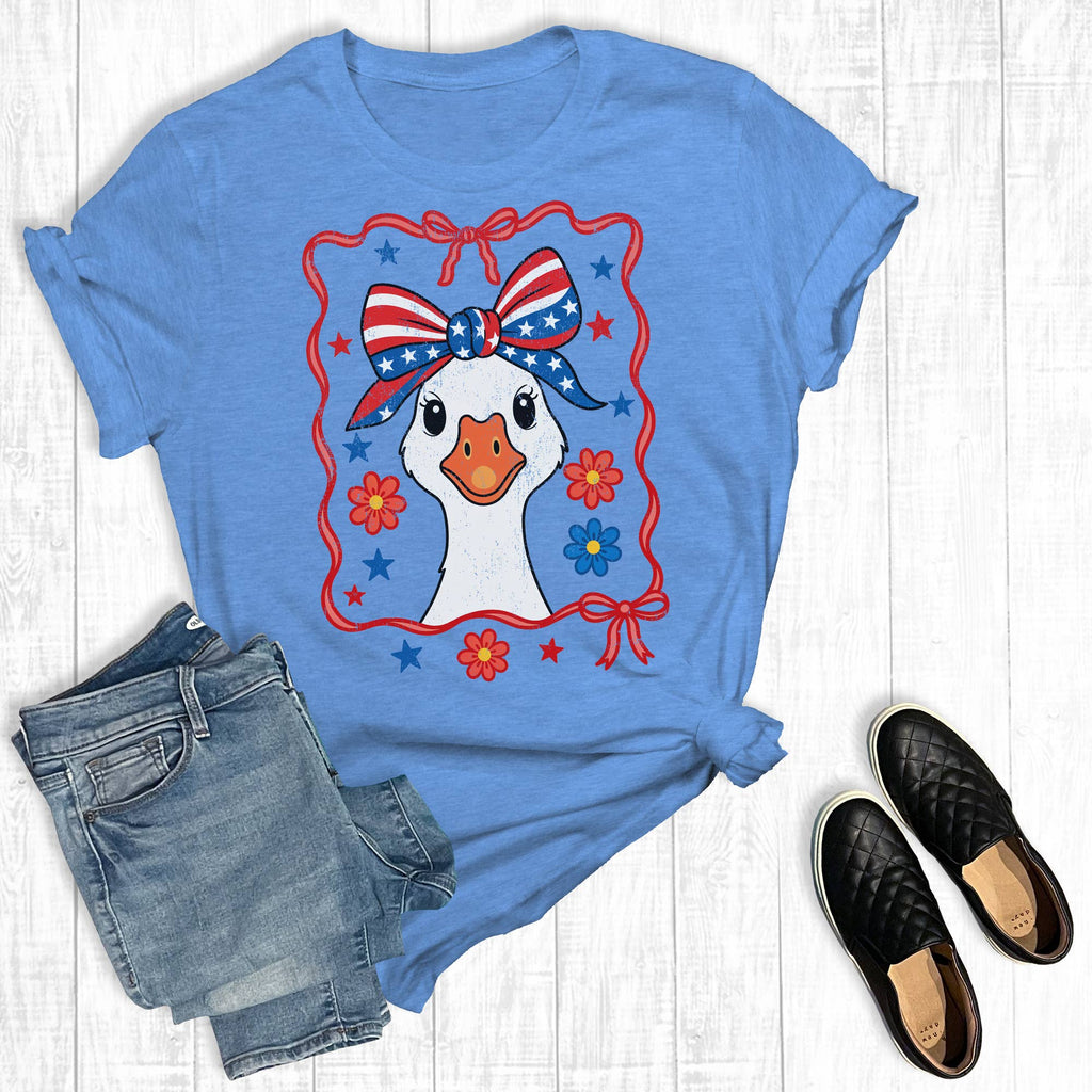 4th Of July Mama Goose Graphic Tee