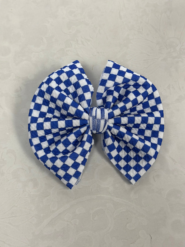 Royal Checkered Bow Collection