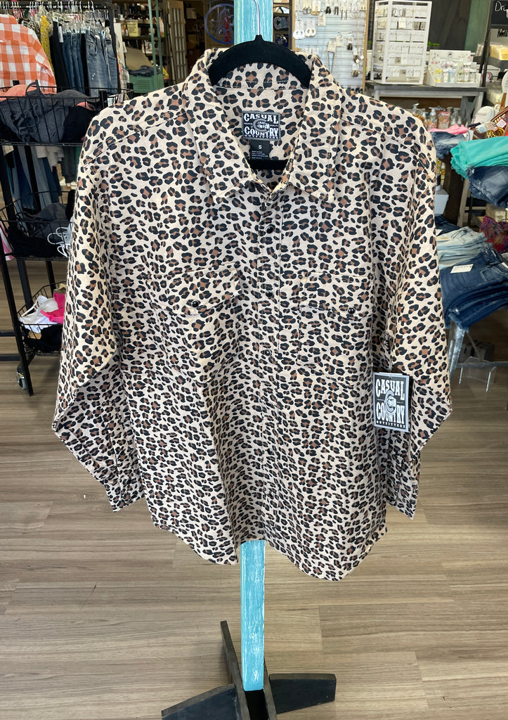 Leopard Print Flannel