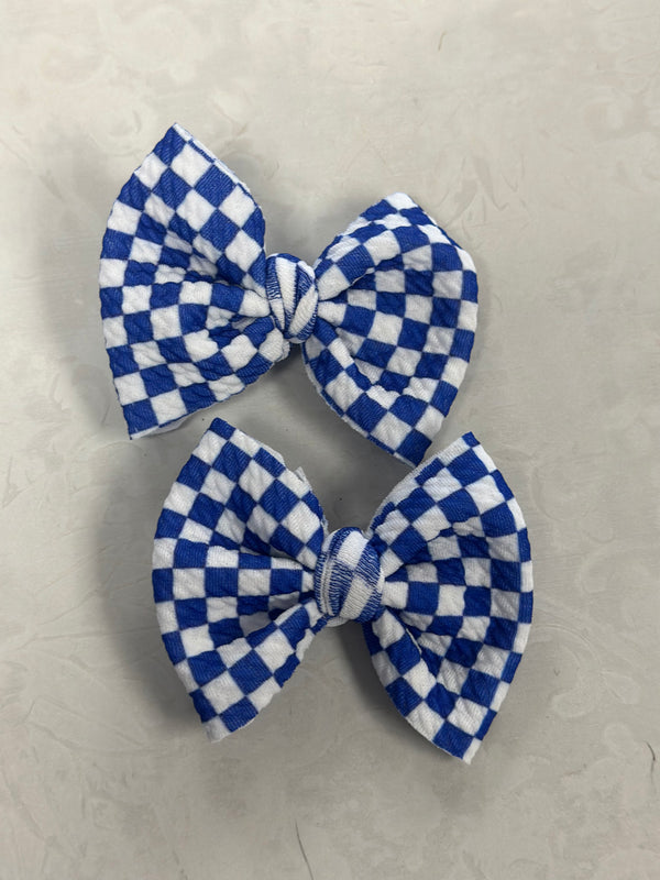 Royal Checkered Bow Collection