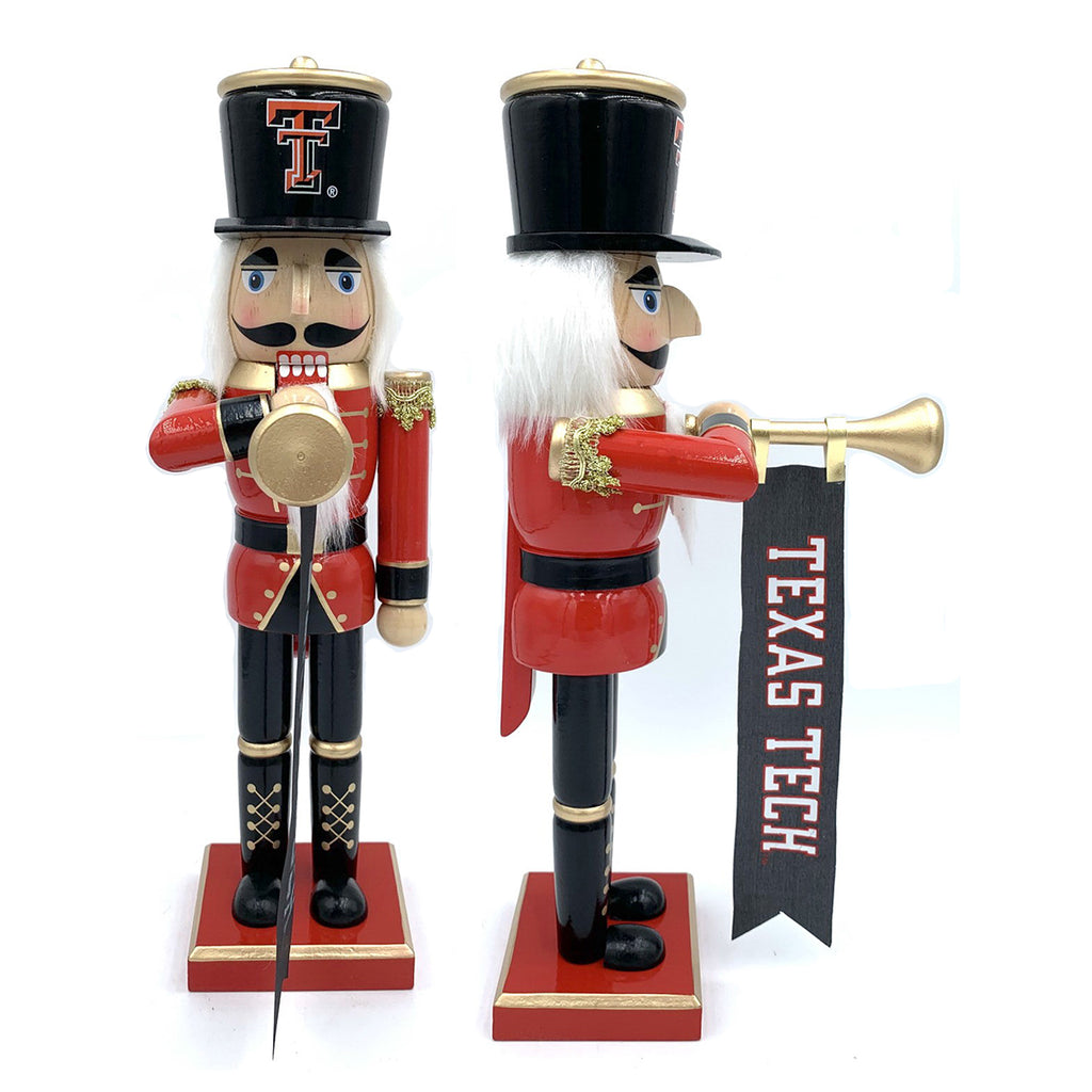 Texas Tech Bugler Nutcracker 14 Inch