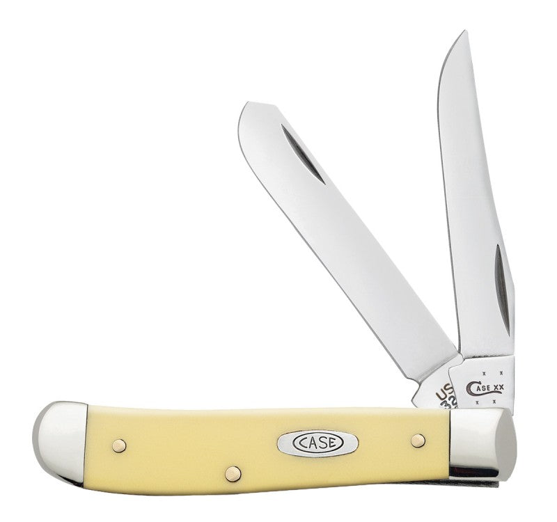 Case Yellow Synthetic Chrome Vanadium Mini Trapper No. 00029 - Matarow