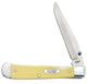 Case Yellow Synthetic Chrome Vanadium TrapperLock No. 00111 - Matarow
