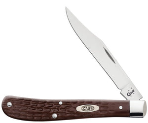 Case Brown Synthetic Slimline Trapper No. 00135 - Matarow