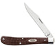 Case Brown Synthetic Slimline Trapper No. 00135 - Matarow