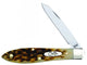 Case Amber Bone Peach Seed Jig Tear Drop No. 00246 - Matarow