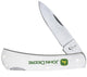 Case John Deere Embellished Stainless Synthetic Lockback No. 05876