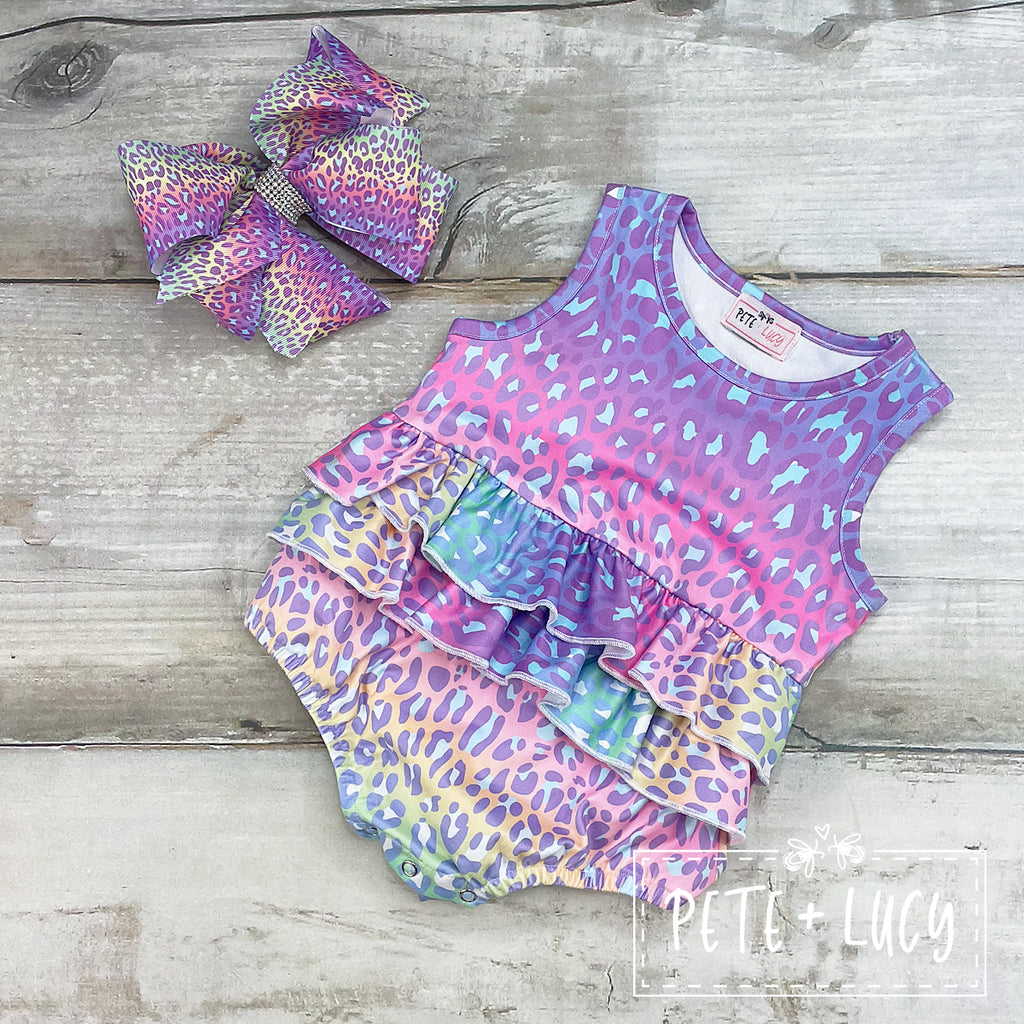 Pastel Jungle Romper