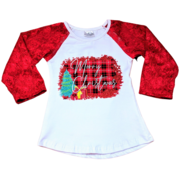 Youth Merry Christmas Lace Tree