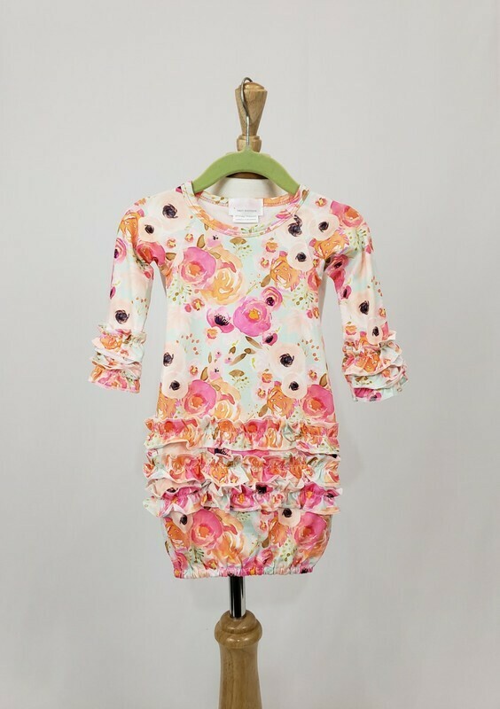 Ruffle Baby Gown - Matarow
