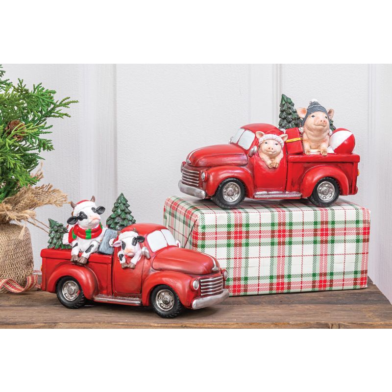 CHRISTMAS FARM TRUCK