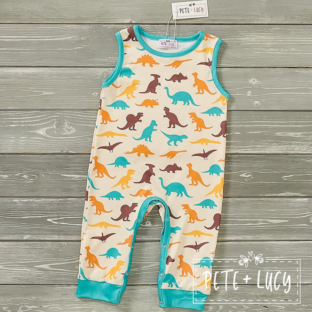 Delightful Dinosaurs Romper