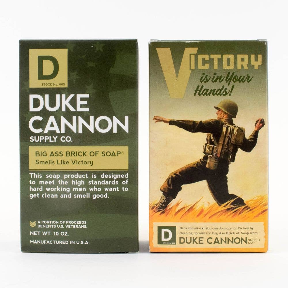 Duke Cannon - Big Ass Brick of Soap - Victory– Steel Grace