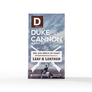 Duke Cannon - Big Ass Brick of Soap - Leaf and Leather - Matarow