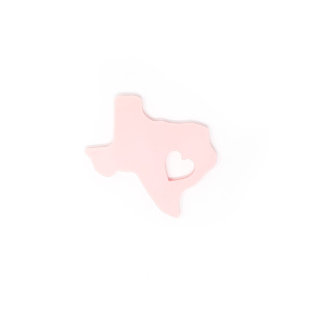 Three Hearts Modern Teething Accessories - Texas Silicone Teether - Matarow