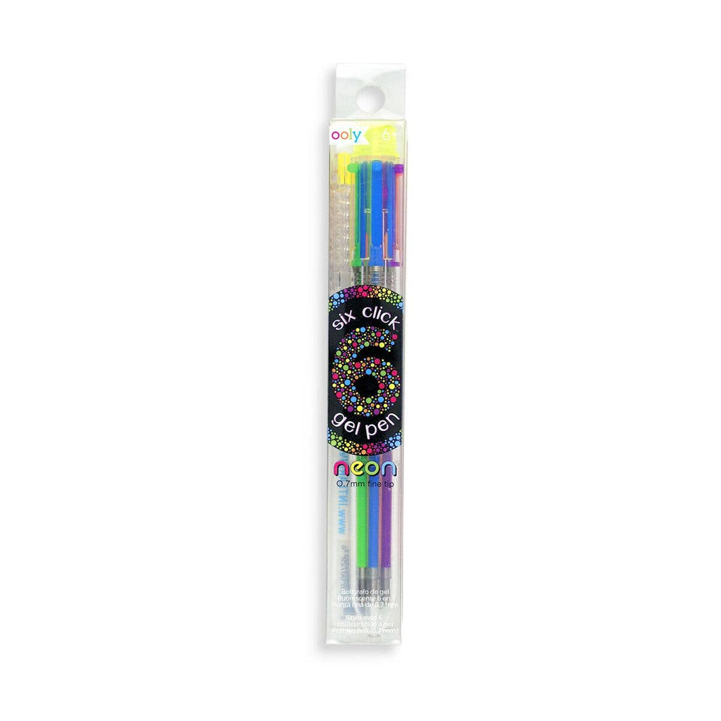 6 Click Neon Gel Pen