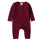 Ribbed Thermal Rompers