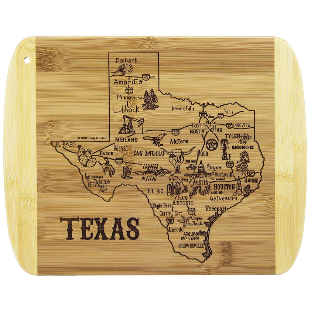 Slice of Life Texas Serving and Cutting Board - Matarow