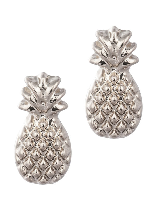 LAURA JANELLE PINEAPPLE STUD EARRINGS