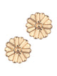 LAURA JANELLE Flower Stud Earrings