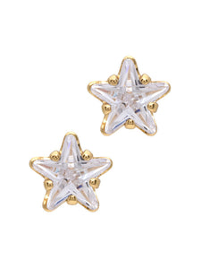 LAURA JANELLE CRYSTAL STAR STUD EARRINGS