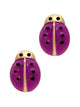 LAURA JANELLE LADY BUG STUD EARRINGS