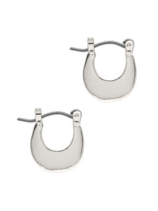 LAURA JANELLE MINI CRESENT HOOP EARRINGS
