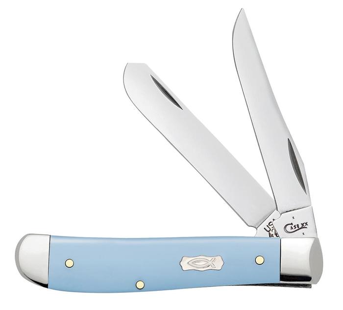 Case Smooth Ice Blue Ichthus Mini Trapper No. 23385
