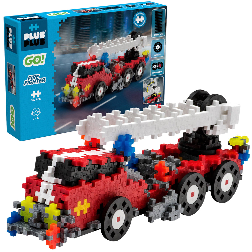 Plus-Plus USA - GO! - Fire Fighter