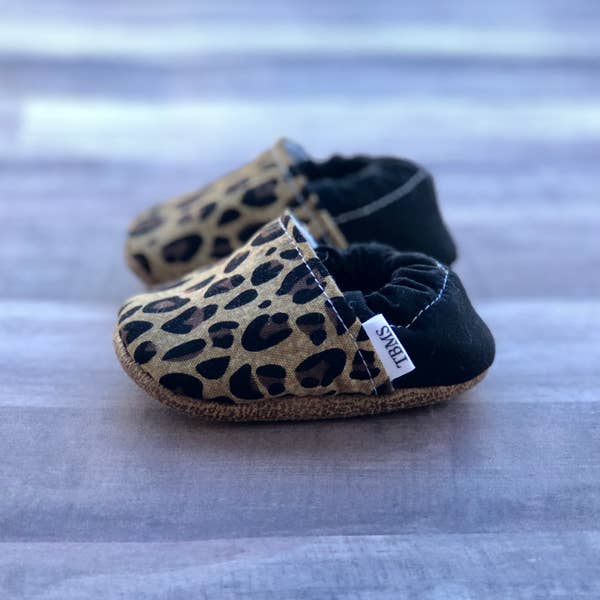 Tan Leopard Moccasins - Matarow