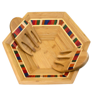 Baltique® Marrakesh Collection Salad Bowl with Salad Hand