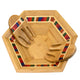 Baltique® Marrakesh Collection Salad Bowl with Salad Hand