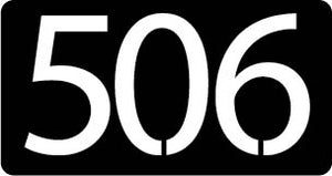 Address Sign Framed in