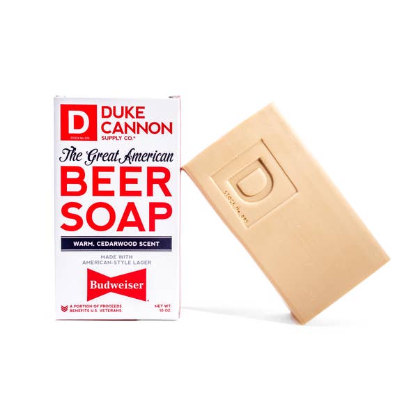 Duke Cannon - Big Ass Beer Soap - Budweiser