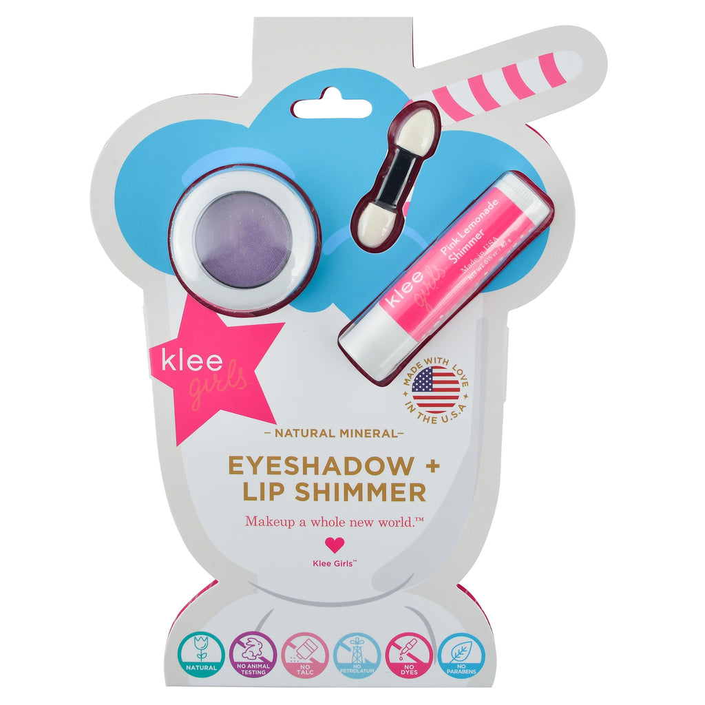 Klee Girls Eyeshadow Lip Shimmer Set