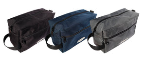 Toiletry Bag, Tall Zippered Overnight Dopp Bag