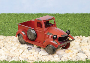 Vintage Red Truck Planter - Matarow