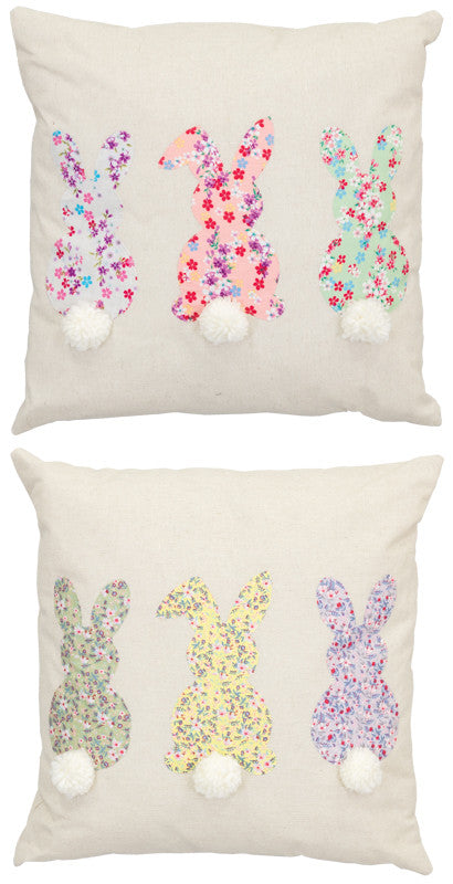 Spring Fluffy Tail Floral Pillow - Matarow