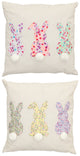 Spring Fluffy Tail Floral Pillow - Matarow