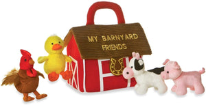 Baby Talk - My Barnyard Friends Plush Farm Animals Playset