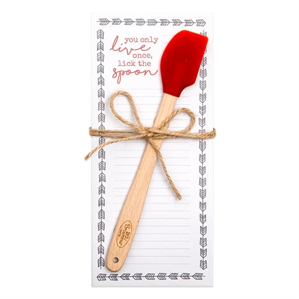 Kitchen Companion Shopping List Pad and Spatula - Matarow