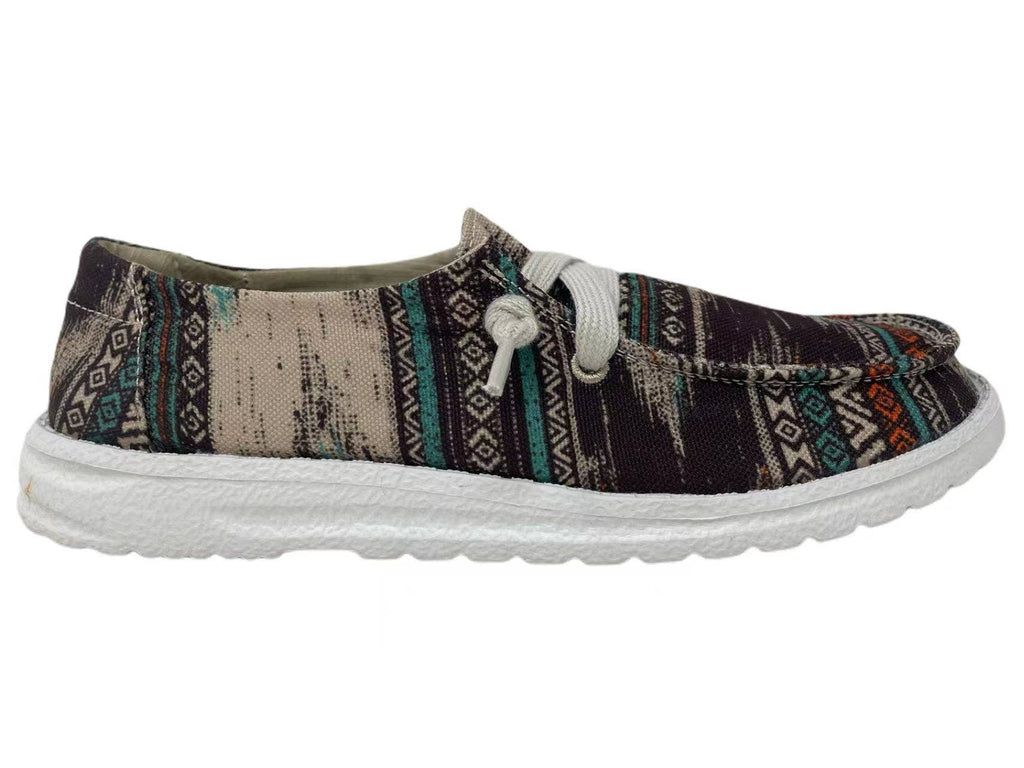 Gypsy Jazz - Brown Aztec Shoe