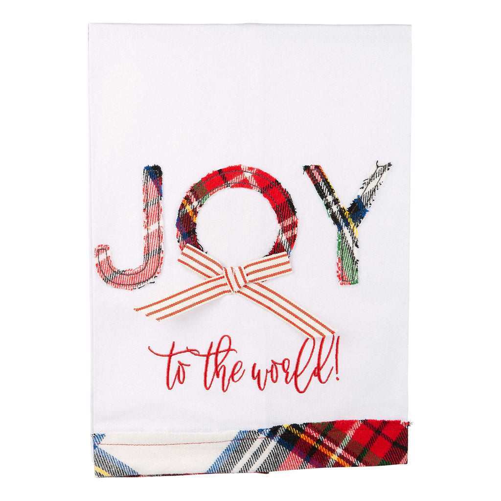 JOY TO THE WORLD TEA TOWEL