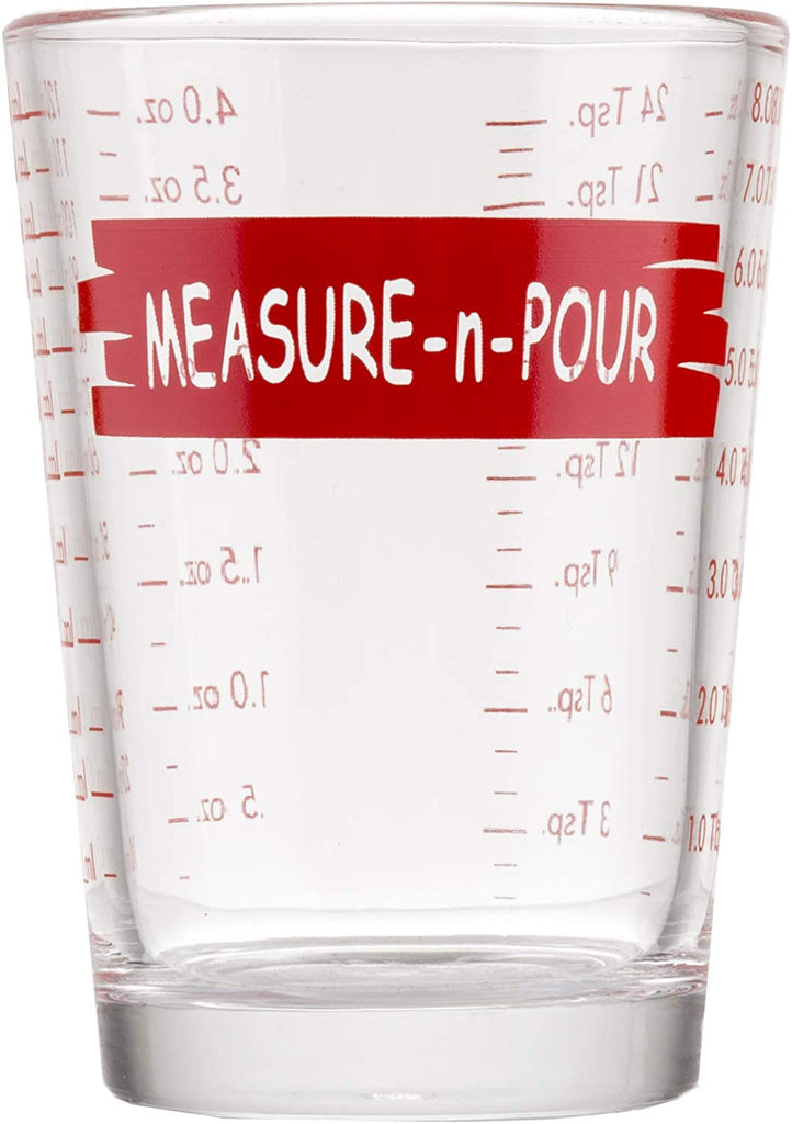 Measuring Cup Measure-N-Pour, 4 oz, Clear