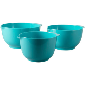 Melamine Mixing Bowls - Turquoise