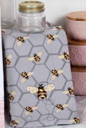 Bee Inspired Tea Towel